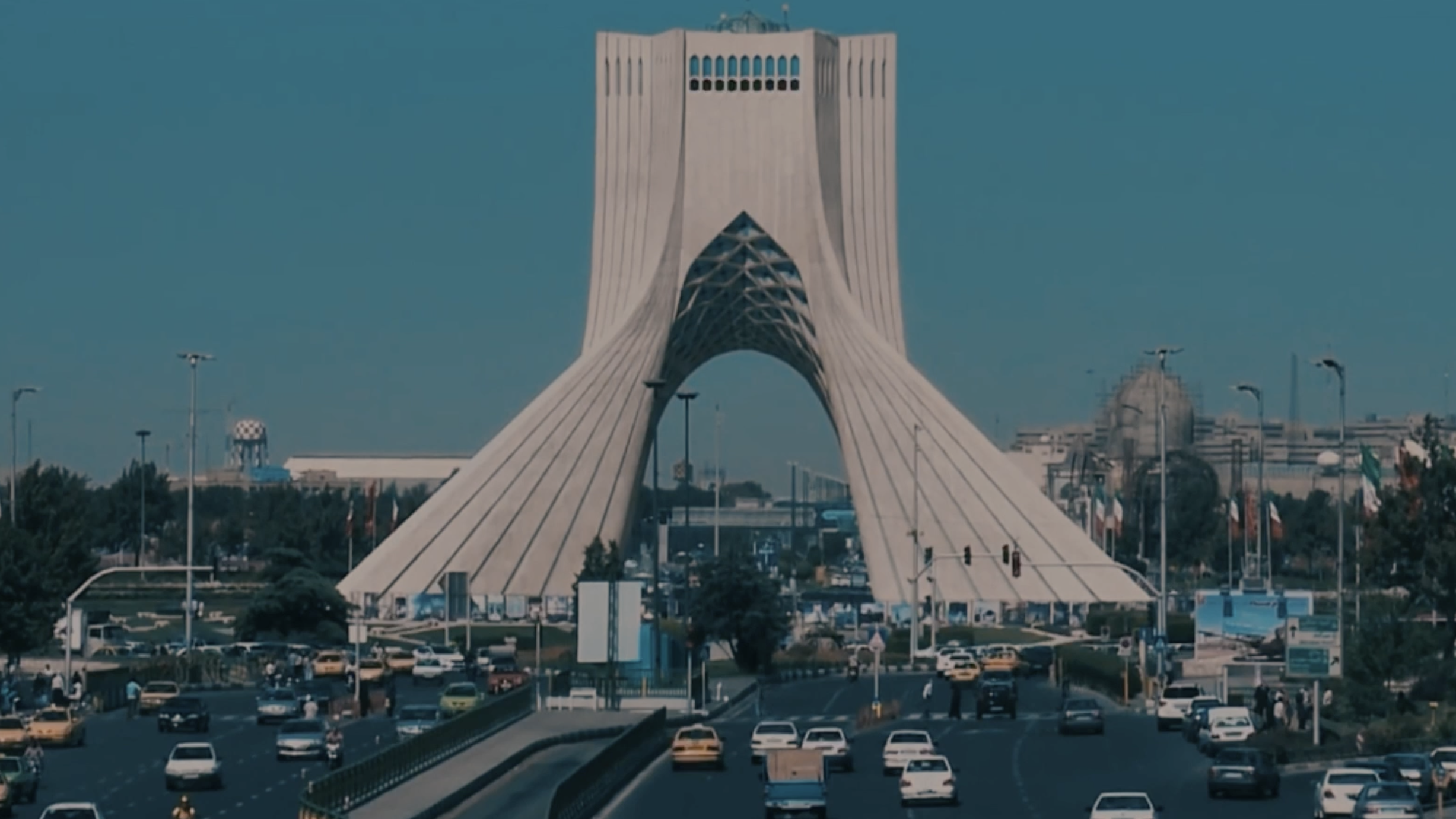 Azadi Tower in Tehran, Iran